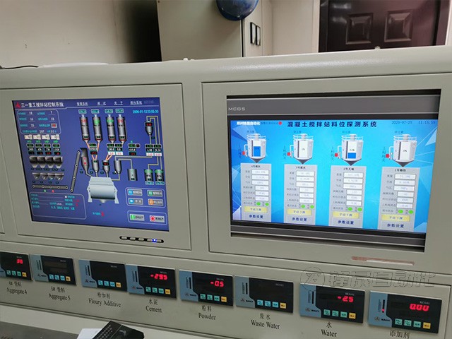 搅拌站重锤式料位计的工作原理