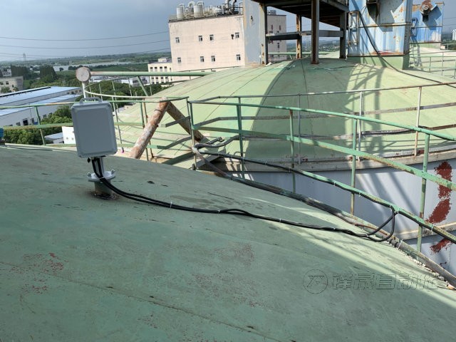 码头水泥中转库料位计测量系统